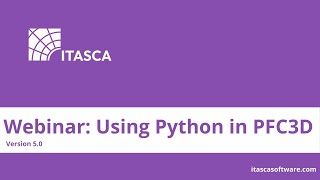 Using Python in PFC 50 [upl. by Tymes]