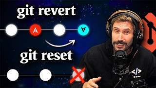 Git Revert vs Git Reset [upl. by Adnyl]