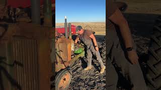 Hand Starting the 1941 John Deere B  Awake from 20 year slumber [upl. by Brass]