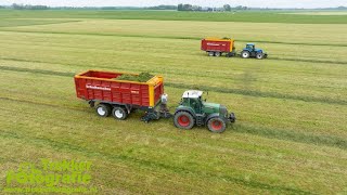 Gras inkuilen 2023  Grass Collecting  Grasernte  Hiemstra Deinum  Schuitemaker [upl. by Dennison767]