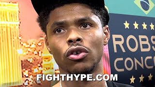 SHAKUR STEVENSON POSTFIGHT PRESS CONFERENCE VS EDWIN DE LOS SANTOS BRUTALLY HONEST ON PERFORMANCE [upl. by Eiltan]