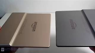 Gold Kindle Oasis Review and Graphite Gray Comparison [upl. by Ojillek]