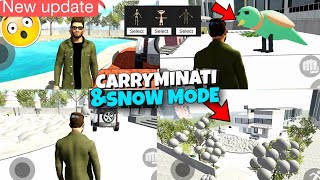 CARRY MINATI amp SNOW MODE 🤯  Indian bike driving 3d LIVE STREAM [upl. by Anayd]