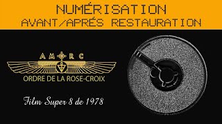 SUPER8FRANCE  Film de lordre de la RoseCroix AMORC en 1978 [upl. by Anahgem]