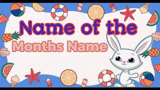 Name of The Month Name Hindi to English Sunita Wala Education। [upl. by Ailatan]