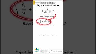 Intégrer en utilisant la séparation des fraction [upl. by Anire]