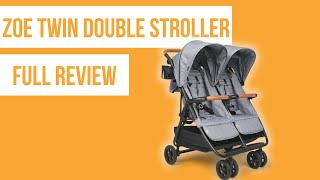 Zoe Twin V2 Double Stroller Review [upl. by Eadas]