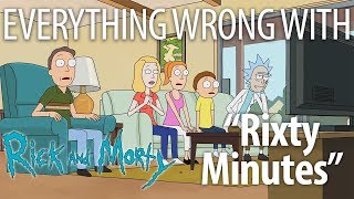 Everything Wrong With Rick and Morty quotRixty Minutesquot [upl. by Sasnett]