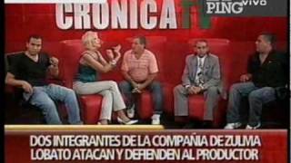 Pelea en Cronica TV informe Zapping parte 1 [upl. by Niran]