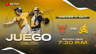 TOROS DEL ESTE VS ÁGUILAS CIBAEÑAS  SERIE REGULAR 202425 [upl. by Groome310]