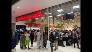 INAUGURATION OFFICIELLE DU GRAND MALL À DOUALA AU CAMEROUN [upl. by Lacsap]