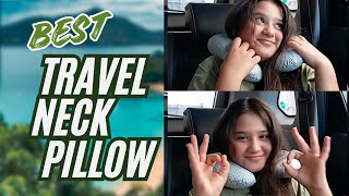 How to sew a perfect travel neck pillow in the blink of an eye  back of the neck  travel pillow [upl. by Renae]