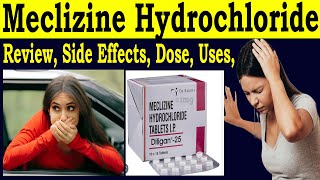 Meclizine Hydrochloride Tablets Uses in Hindi  Review meclizine 25 mg 125 mg  Side effects Dose [upl. by Hiasi]