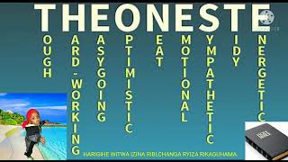 THE MEANING OF THE NAME THEONESTE BY HABINCHUTI JACQUES  Ntukite umwana izina ribi sobanukirwa [upl. by Florie]