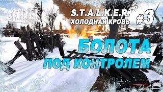 Болота под контролем  Прохождение STALKER Холодная Кровь  Часть 3 [upl. by Ldnek]