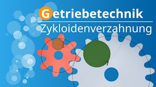 Zykloidenverzahnung Konstruktion einer Epizykloide amp Hypozykloide Vorteile Nachteile [upl. by Crean]