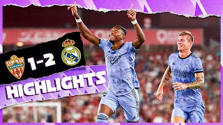 Almería 12 Real Madrid  HIGHLIGHTS  LaLiga 202223 [upl. by Camila520]