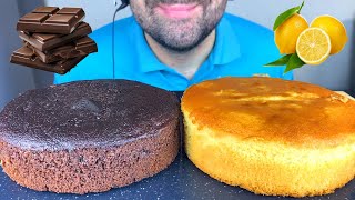 ASMR CHOCOLATE CAKE  LEMON CAKE MUKBANG 먹방 EATING SOUNDS EATING SHOW [upl. by Sito]