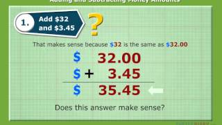 How to Add and Subtract Money Quick amp Easy Math for Kids [upl. by Aicela207]