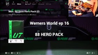 I opened another MAX 88 HERO PACK DIV 4 RIVAL REWARDS WERNER WORLD EP 16 FC25 [upl. by Cassandra]