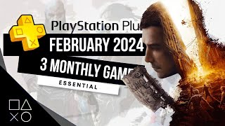 PlayStation Plus Essential February 2024 Monthly Games  PS Plus February 2024 [upl. by Giark978]