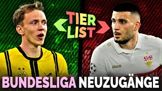 Wir ranken die Neuzugänge der Bundesliga Calcio Berlin TIERLIST [upl. by Adekam]