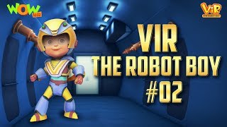 Vir The Robot Boy  2  3D ACTION compilation for kids  As seen on Hungama TV [upl. by Ingaborg648]