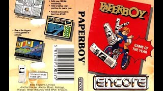 Paperboy on Amstrad Spectrum and C64 [upl. by Akirdna]