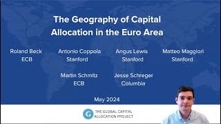 The Geography of Capital Allocation in the Euro Area [upl. by Karina]