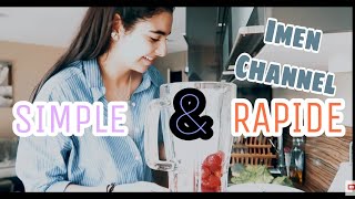 RAMADANVLOG13 RECETTE SMOOTHIE ET TAJINE🧡 [upl. by Madancy627]