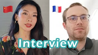 Interview de JianiChiNickel  sa vision de la France et autres questions [upl. by Aynotal691]