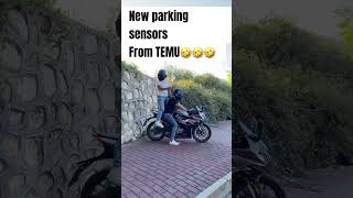 New parking sensors from TEMU temu motorcycle sensor trending fyp fy [upl. by Olecram]