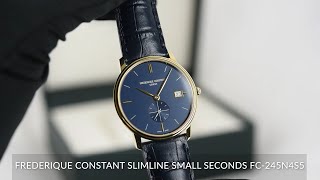 Frederique Constant Slimline Small Seconds FC245N4S5 [upl. by Marder]