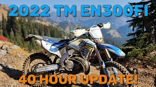 2022 TM en300fi 40 hour Update [upl. by Nyved]