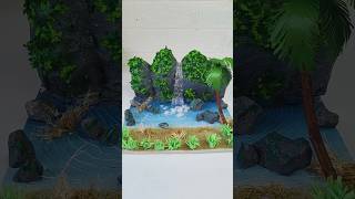 DIY waterfall 🏞️👀youtubeshorts viralshorts [upl. by Zorine]