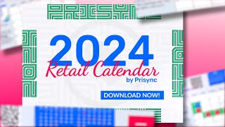 Explore our 2024 Retail Calendar 🛒🔥 [upl. by Olatha]