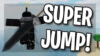 HOW TO SUPER JUMP IN COMBAT WARRIORS  Combat Warriors Roblox [upl. by Traver256]