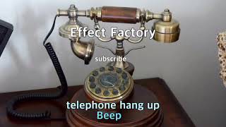 telephone hangup sound effect [upl. by Allevon]