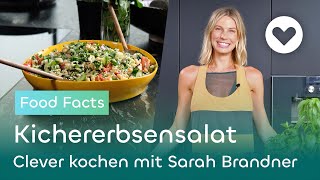 Folsäure  Kichererbsensalat  Food Facts  Clever kochen mit Sarah Brandner [upl. by Ettenahs]