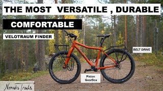 Why this is The Ultimate Bikepacking Bike Velotraum Finder with GearBox amp Belt Drive [upl. by Aniloj]