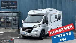 Burstner Lyseo TD 644 Motorhome For Sale at Camper UK [upl. by Olimpia]