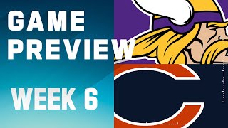 Minnesota Vikings vs Chicago Bears  2023 Week 6 Game Preview [upl. by Culbertson]