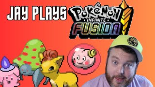 Jay Plays Pokemon Infinite Fusion Episode 2 [upl. by Noraha]