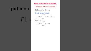 Beta and gamma function  first property of Gamma function mathematics maths engineering [upl. by Rheingold]