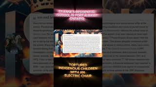 ELECTRIC CHAIR IN SCHOOL history awareness nativetiktok indigenous kahnawake kanesatake [upl. by Ahsielat470]