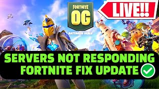 How to Fix Fortnite Servers Not Responding 2023 amp When Will They Be Back Up [upl. by Gittle]