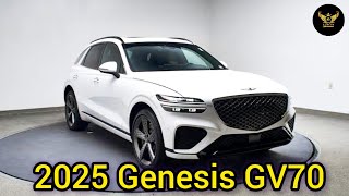 😱👉10 Things You Need To Know Before Buying The 2025 Genesis GV70 AV CAR REVIEW [upl. by Brine]