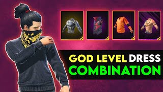 God Level Dress Combination  No Top Up Dress Combination  Free Fire Dress Combination [upl. by Sikras]