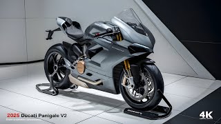 Pure Italian Luxury 2025 Ducati Panigale V2  For the Discerning Rider [upl. by Nimrak]