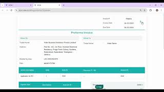 Proforma Invoice [upl. by Negris]